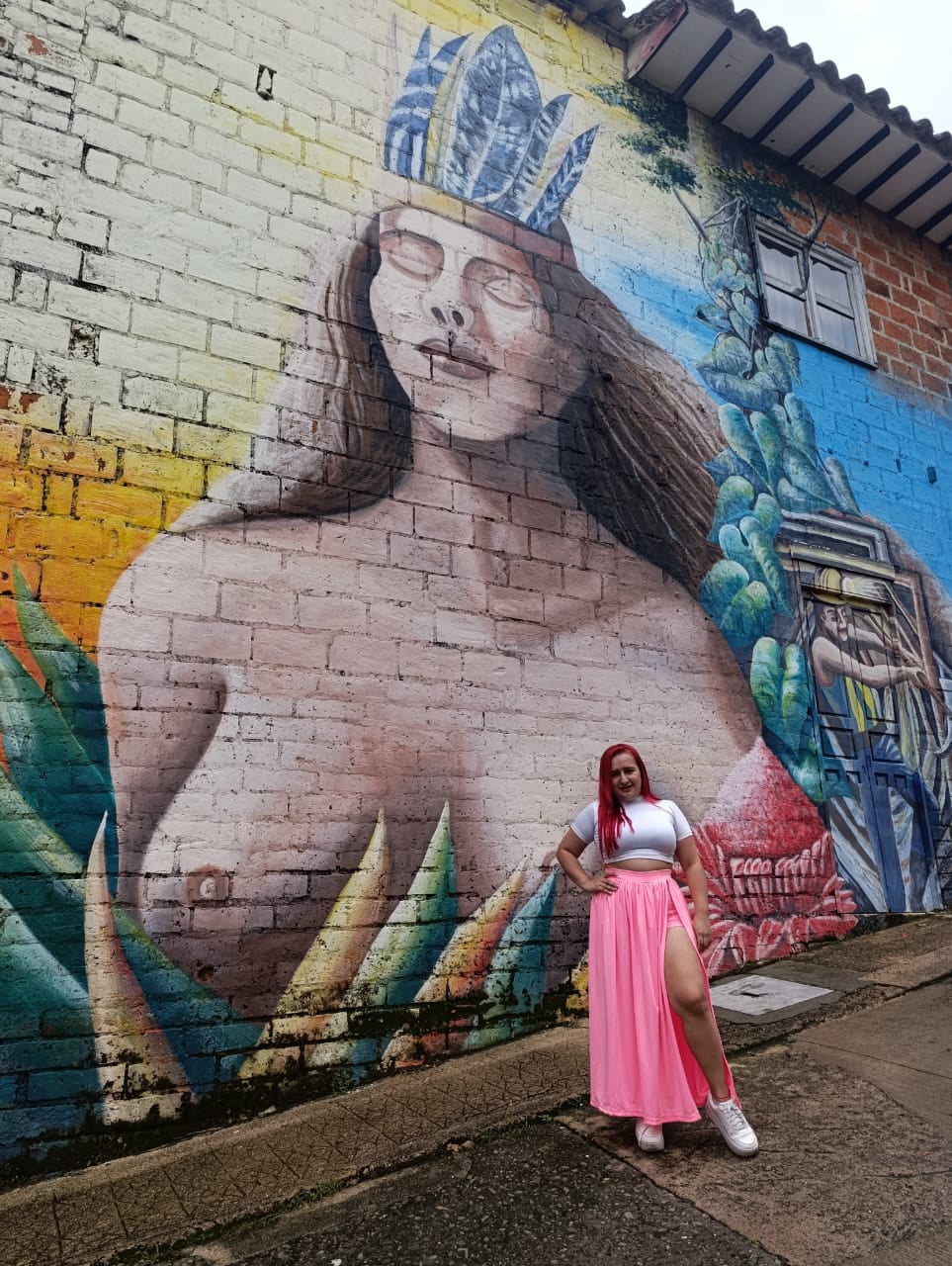 Calle de los grafitis de Venecia Antioquia